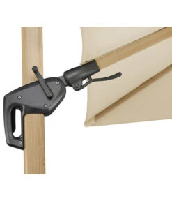 Schneider Ampelschirm Rhodos Twist Woody, Quadratisch, Ca. B300/T300 Cm -Gartenmöbel 6953467 WE DE 004 SchneiderAmpelschirmRhodosTwistWoodynatur