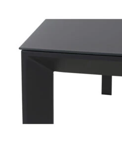 Siena Garden Gartentisch Ricon, Ca. B160/H75/T90 Cm -Gartenmöbel 6986533 WE DE 003 RiconTischMAnthrazitFGlas