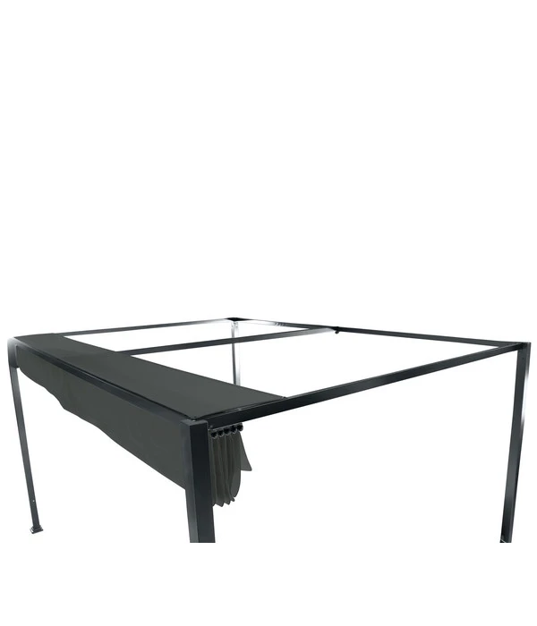 Siena Garden Sonnendach Sky, Anthrazit, Ca. B400/T300 Cm 8 Siena Garden Sonnendach Sky, Anthrazit, Ca. B400/T300 Cm – Bild 6