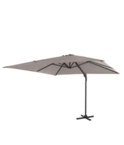 Siena Garden Ampelschirm California N+, Quadratisch, Ca. B300/300 Cm -Gartenmöbel 6987960 WE FS 007 SienaGardenAmpelschirmCaliforniaN300x300cmTaupe