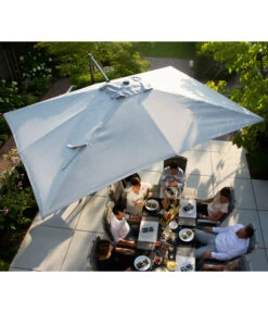 Siena Garden Ampelschirm Cirrus, Rechteckig, Ca. B400/T300 Cm -Gartenmöbel 6988000 WE MO 001 SienaGardenAmpelschirmCirrus400x300cm