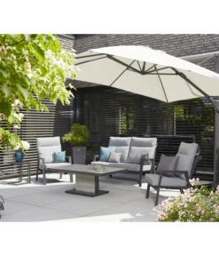 Siena Garden Ampelschirm Sunset N+, Quadratisch, Ca. B300/T300 Cm 23 Siena Garden Ampelschirm Sunset N+, Quadratisch, Ca. B300/T300 Cm -Gartenmöbel 6988075 WE MO 001 SienaGardenAmpelschirmSunsetN300x300cmGrau