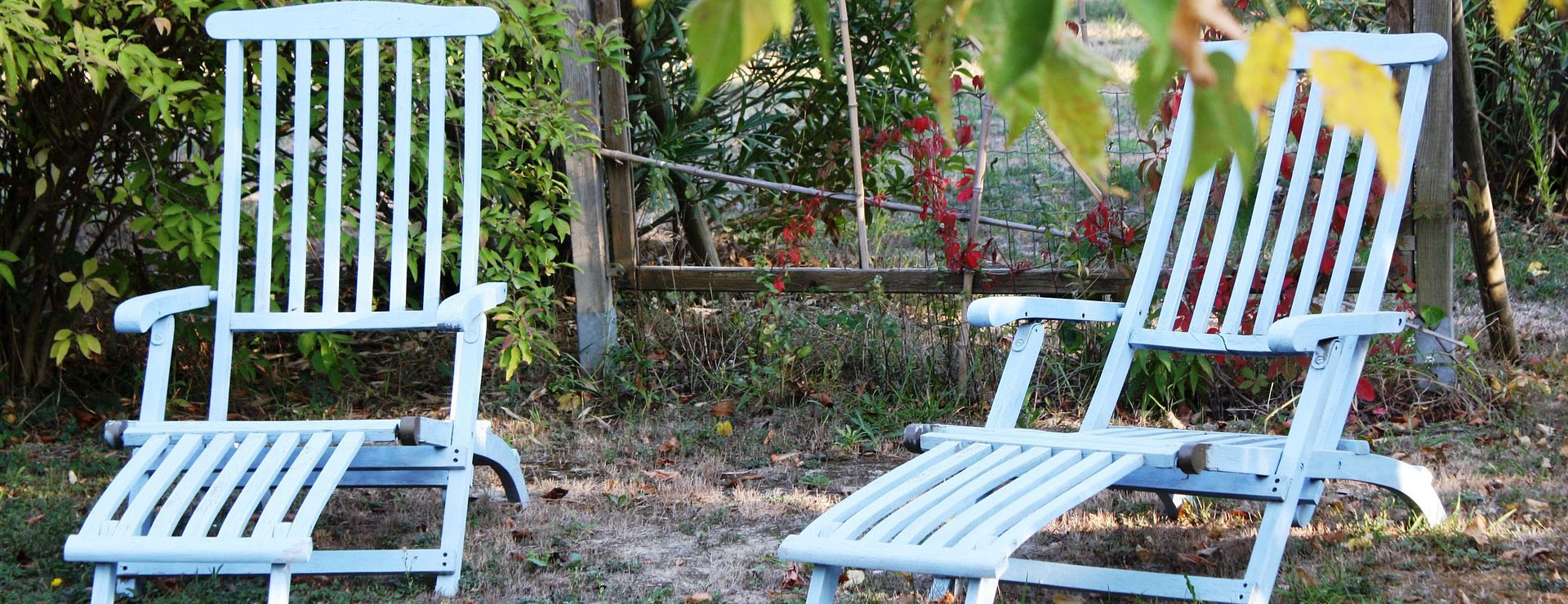 Titelseite -Gartenmöbel deck chairs 2798365 1920